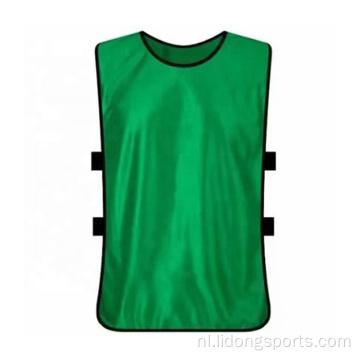 Pas afdruktraining Vest Bibs Soccer Bibs aan